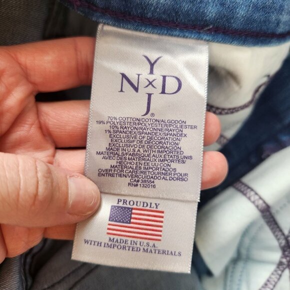 NYDJ Not Your Daughter's Jeans Straight Leg Medium Wash Denim Jeans Women's 4 - Picture 10 of 12